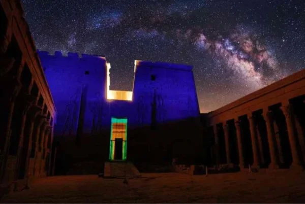 Sound and Light Show at Philae Temple in Aswan